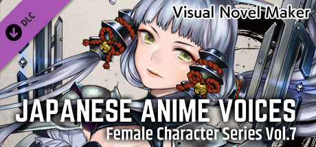 Visual Novel Maker - Japanese Anime Voices：Female Character Series Vol.7