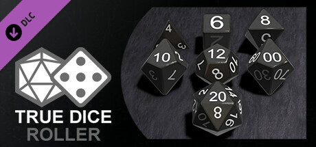 True Dice Roller - Gunmetal Dice