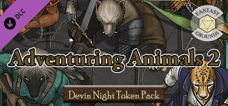 Fantasy Grounds - Devin Night Token Pack 158: Adventuring Animals