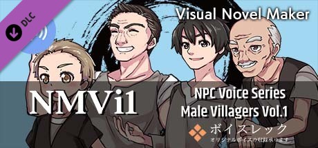 Visual Novel Maker - NPC Male Villagers Vol.1