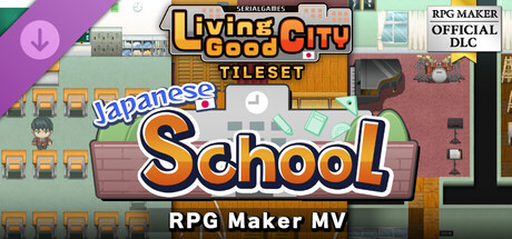 RPG Maker MV - SERIALGAMES LivingGoodCity TILESET Japanese School