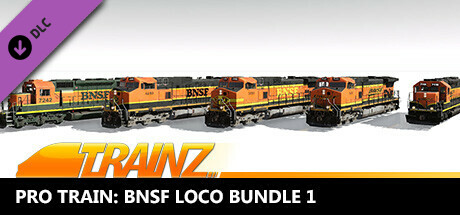 Trainz 2019 DLC - Pro Train: BNSF Loco Bundle 1