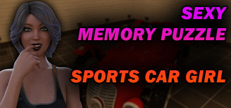 Sexy Memory Puzzle - Sports Car Girl