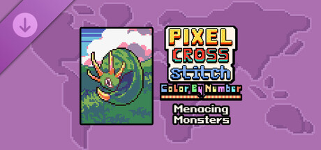 Pixel Cross Stitch - Menacing Monsters Pack