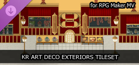 RPG Maker MV - KR Art Deco Exteriors Tileset