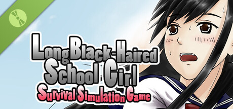 Long Black-Haired Schoolgirl Survival Simulation Game Demo