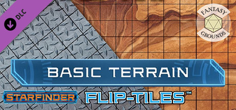 Fantasy Grounds - Starfinder RPG - Flip-Mat - Basic Terrain