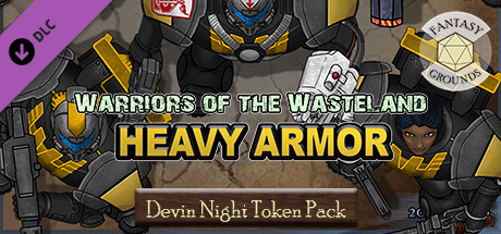 Fantasy Grounds - Devin Night Token Pack 148: Warriors of the Wasteland Heavy Armor