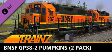 Trainz 2019 DLC: BNSF GP38-2 Pumpkins (2 Pack)