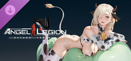 Angel Legion-DLC Cow Bikini (Black)