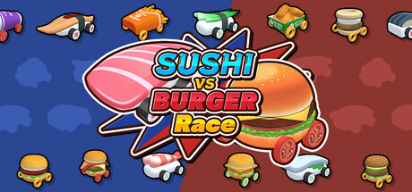 SUSHI vs BURGER Race
