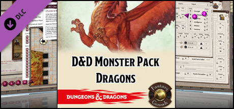 Fantasy Grounds - D&D Monster Pack - Dragons