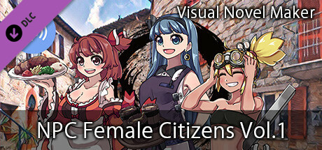 Visual Novel Maker - NPC Female Citizens Vol.1