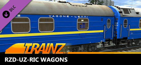 Trainz 2019 DLC - RZD-UZ-RIC Wagons