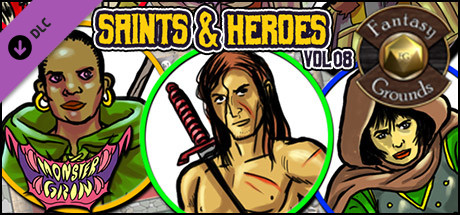 Fantasy Grounds - Saints and Heroes, Volume 8 (Token Pack)