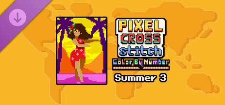 Pixel Cross Stitch - Summer Pack 3