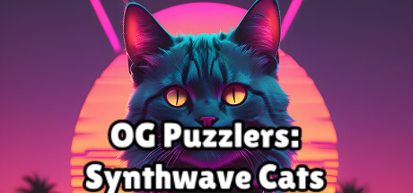 OG Puzzlers: Synthwave Cats