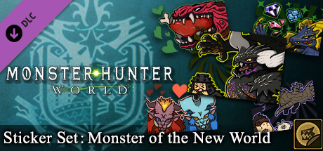 Monster Hunter: World - Sticker Set: Monsters of the New World