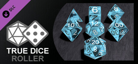 True Dice Roller - Aquamarine Gem Dice