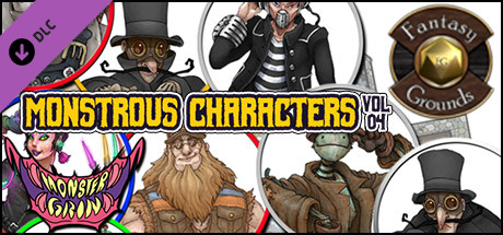 Fantasy Grounds - Monstrous Characters, Volume 4 (Token Pack)