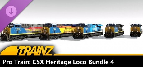 Trainz Plus DLC - Pro Train: CSX Heritage Loco Bundle 4