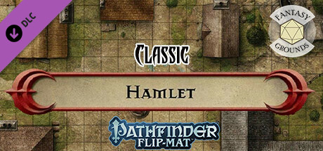 Fantasy Grounds - Pathfinder RPG - Pathfinder Flip-Mat - Classic Hamlet