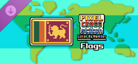 Pixel Cross Stitch - Flags Pack