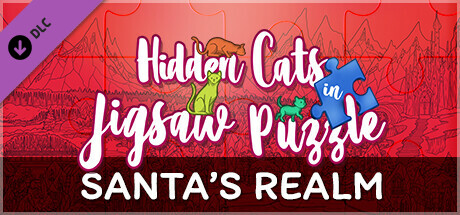 Hidden Cats in Jigsaw Puzzle - Santa's Realm