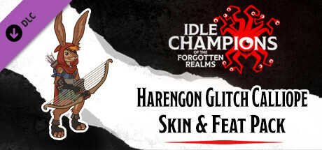 Idle Champions - Harengon Glitch Calliope Skin & Feat Pack