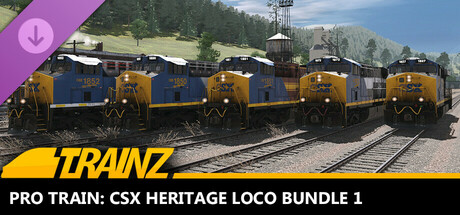 Trainz Plus DLC - Pro Train: CSX Heritage Loco Bundle 1
