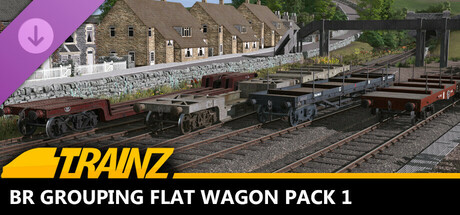 Trainz Plus DLC - BR Grouping Flat Wagon Pack 1