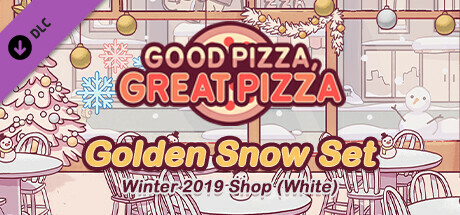 Good Pizza, Great Pizza - Golden Snow Set - Winter 2019 Shop (White)