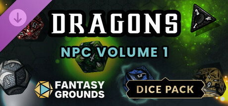 Fantasy Grounds - Dragons NPC Dice Pack Volume 1