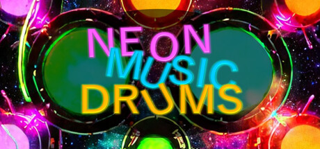 Neon Music Drums