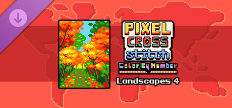 Pixel Cross Stitch - Landscapes Pack 4