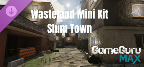 GameGuru MAX Wasteland Mini Kit - Slum Town