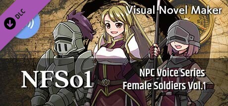 Visual Novel Maker - NPC Female Soldiers Vol.1