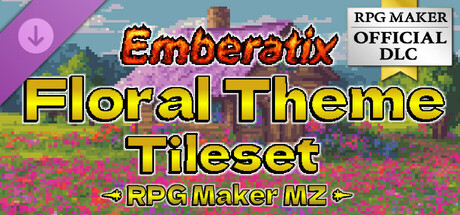 RPG Maker MZ - Emberatix Floral Theme Tileset