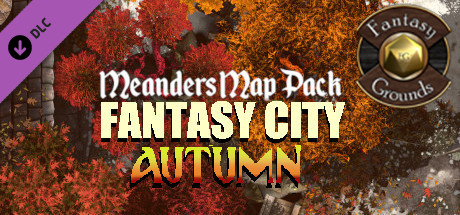 Fantasy Grounds - Meander Map Pack: Autumn City (Map Pack)