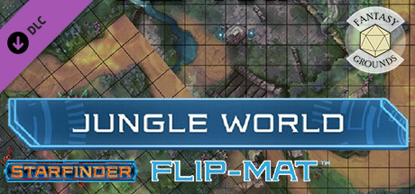 Fantasy Grounds - Starfinder RPG - Flipmat-Jungle World