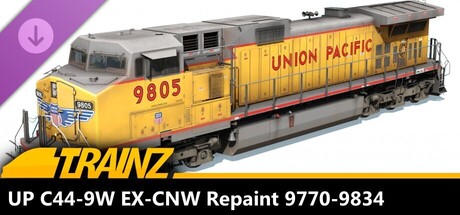 Trainz Plus DLC - UP C44-9W EX-CNW Repaint 9770-9834