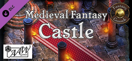 Fantasy Grounds - Black Scrolls Medieval Fantasy Castle (Map Tile Pack)