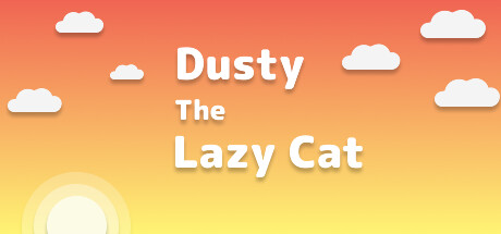 Dusty the lazy cat