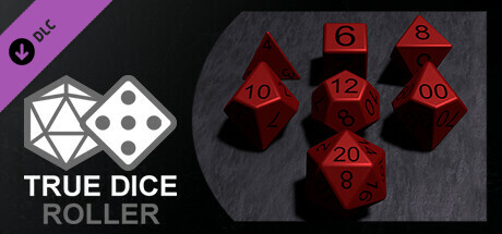 True Dice Roller - Crimson Matte Dice