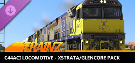 Trainz 2022 DLC - C44aci Locomotive - Xstrata/Glencore Pack