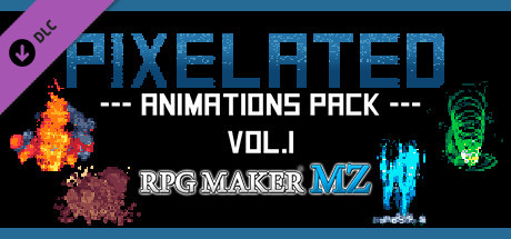 RPG Maker MZ - Pixelated Animations Pack Vol.1