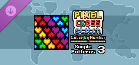 Pixel Cross Stitch - Simple Patterns Pack 4