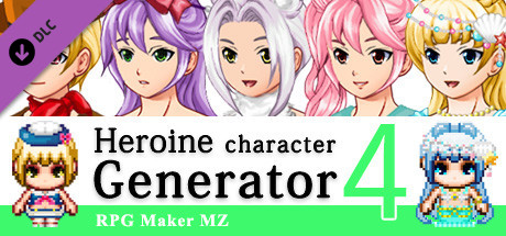 RPG Maker MZ - Heroine Character Generator 4 for MZ