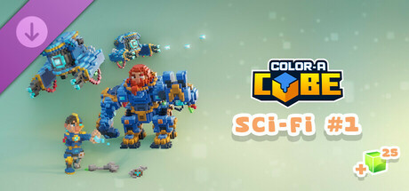 Color a Cube - Scifi Pack #1