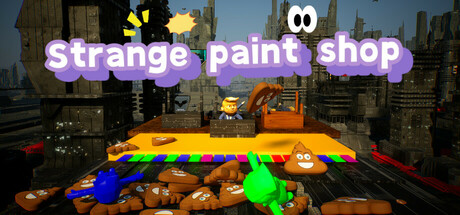 Strange paint shop